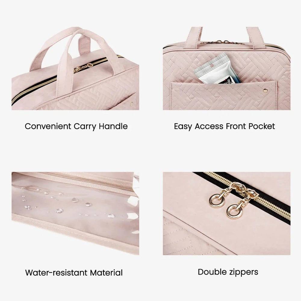 Aurora Hanging Toiletry Bag - Grey - Image 5