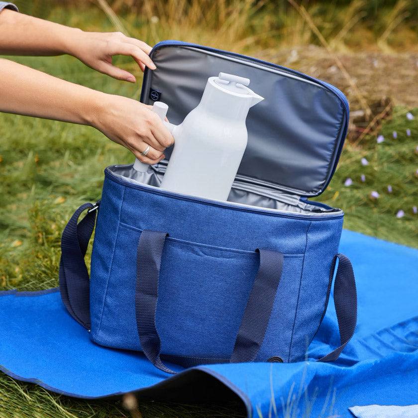 City Cooler Bag Large - Blue - Image 3