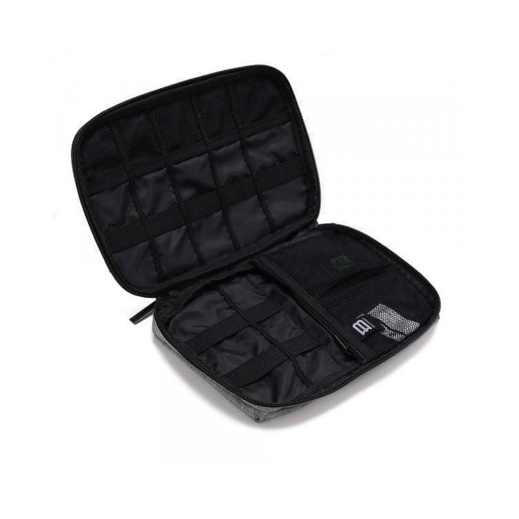 Electronics Organiser, Small - Heather Black - Image 9