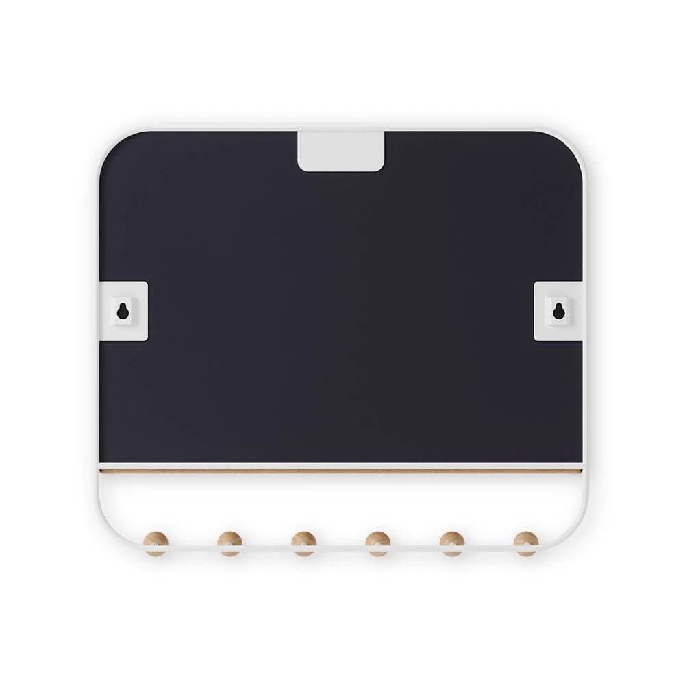 Estique Mirror with Hooks - White - Image 5