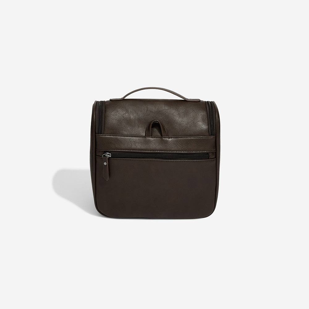 Hanging Travel Washbag Large - Brown - Image 4