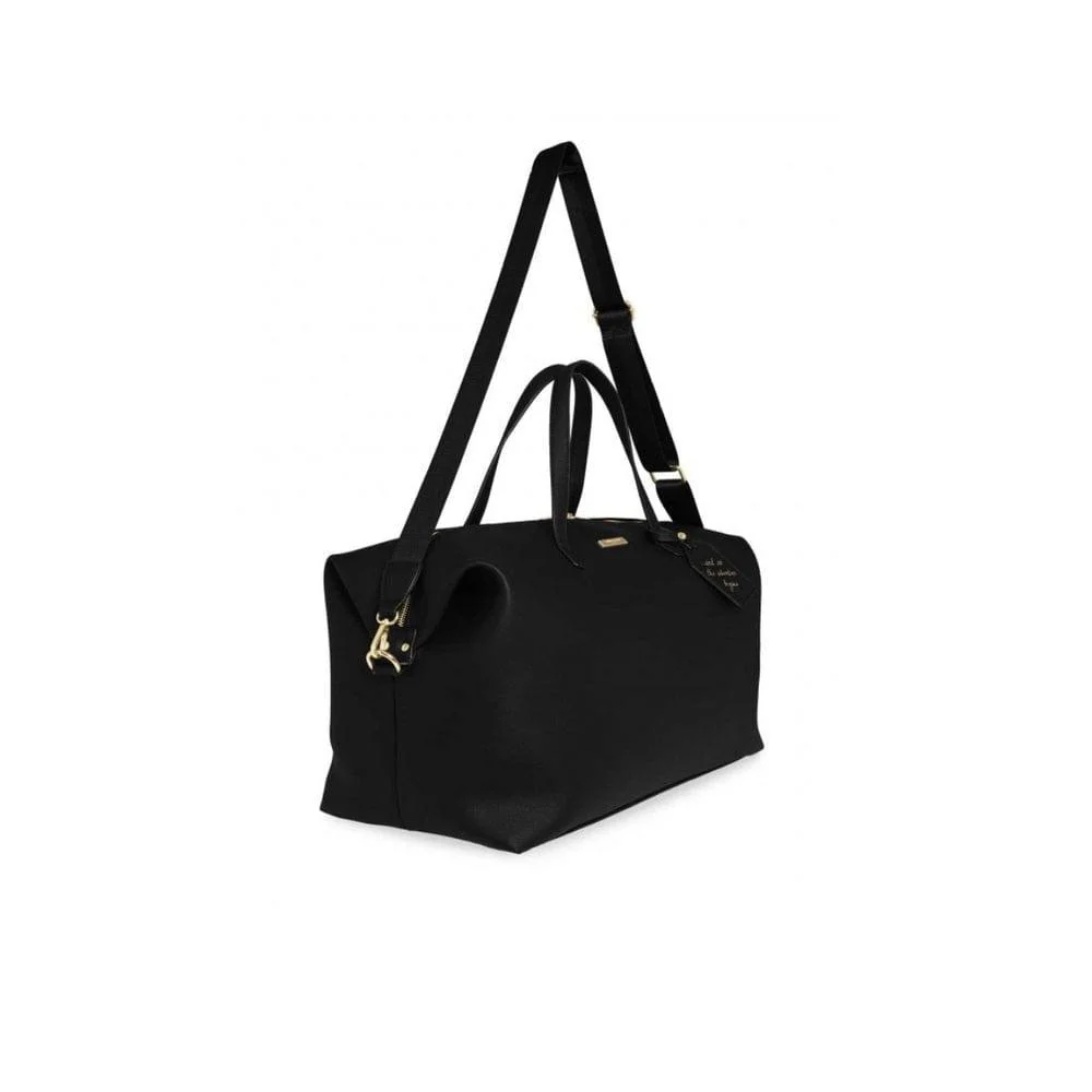 Holdall Weekend Duffel Bag Large - Black - Image 5