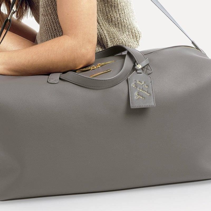 Holdall Weekend Duffel Bag Large - Charcoal - Image 6