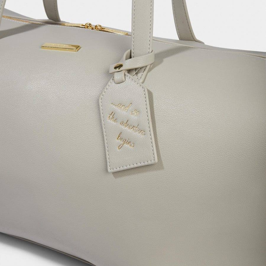 Holdall Weekend Duffel Bag Large - Grey - Image 6