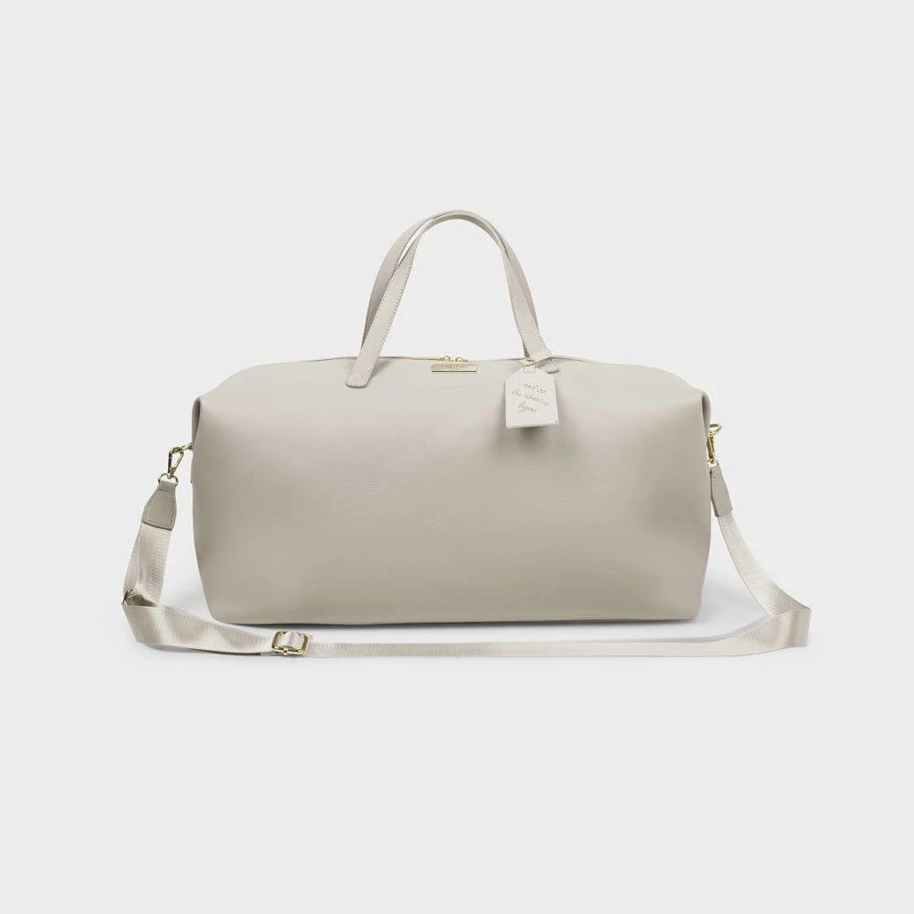 Holdall Weekend Duffel Bag Large - Taupe - Image 4