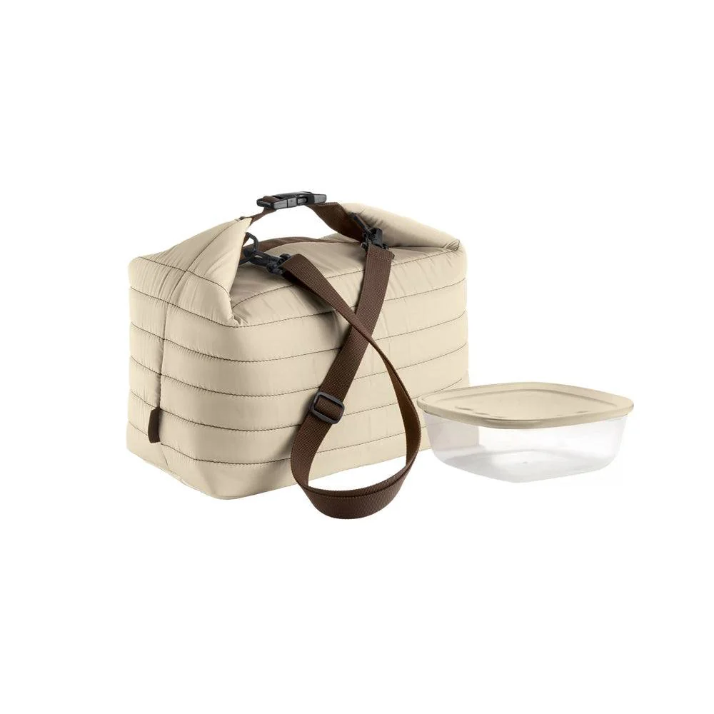 On-the-Go Thermal Bag with Container Large - Clay - Image 3