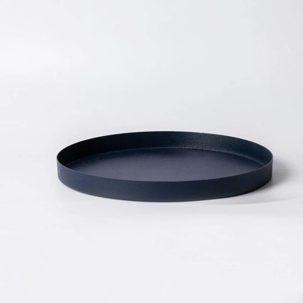 Rotem Textured Tray - Ink Blue - Image 3