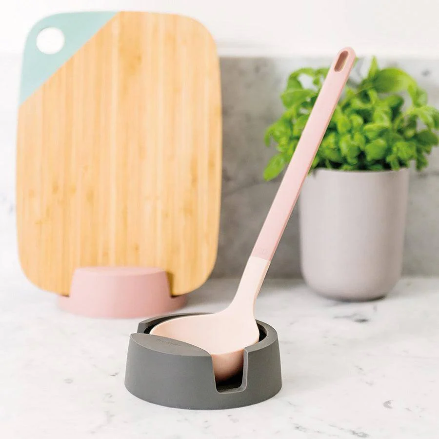 Silicone Spoon Rest - Grey - Image 3