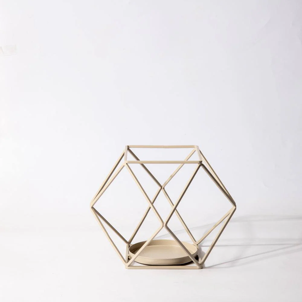 Spectrum Candle Holder - Taupe - Image 3