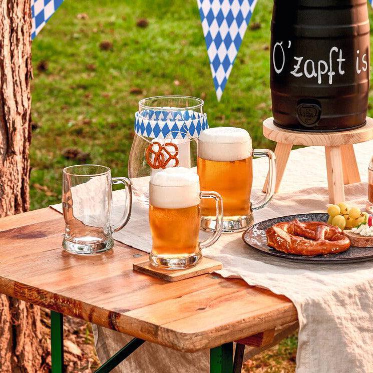 Taverna Beer Mugs 500ml, Set of 2 - Image 4