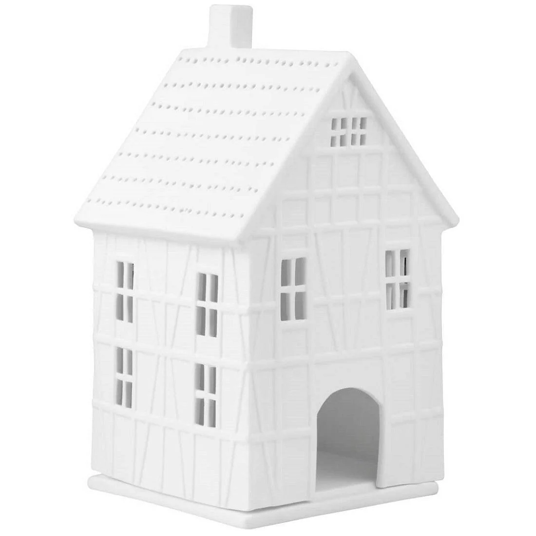 Timbered House Tealight Holder and Sculpture - Medium - Image 3