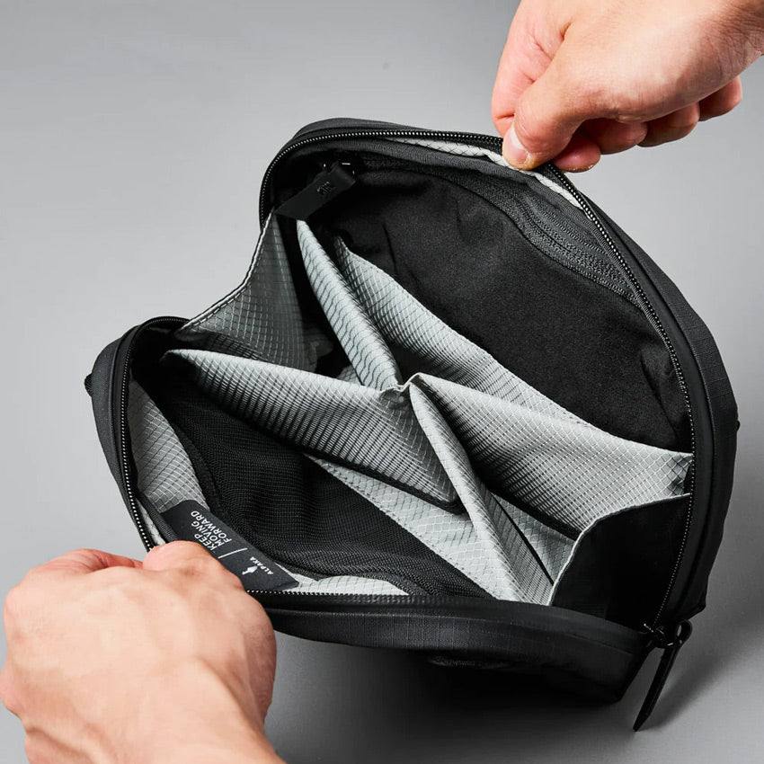 Toiletry Bag - Axoflux Black - Image 8